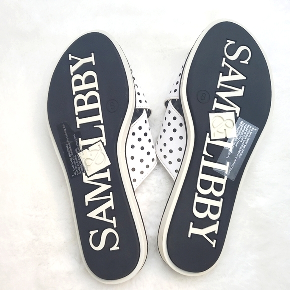 BNITB SAM & LIBBY | JOJO Slide Sandal White - Picture 3 of 4
